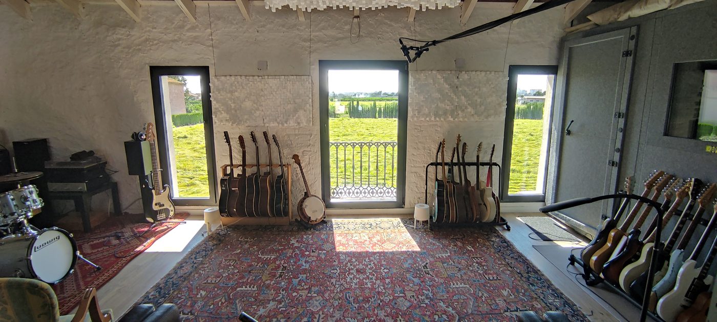 Estudio Hankins con vistas a la huerta valenciana